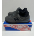 New Balance 574 Dark Grey с мехом