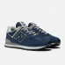 New Balance 574 Evergreen Blue с мехом