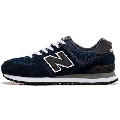 New Balance 574 Dark Blue (Reflective)