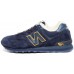 New Balance 574 Blue Gold с мехом