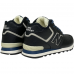 New Balance 574 Mid Blue Leather с мехом