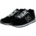 New Balance 574 Black (Reflective) с мехом