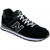 New Balance 574 Black (Reflective) с мехом