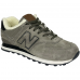 New Balance 574 Sand Grey Black с мехом