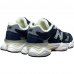 New Balance 9060 Navy White с мехом