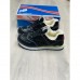 Кроссовки New Balance 574 зимние черные с белые