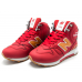 Кроссовки New Balance 1300 красные с мехом