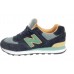 Кроссовки 574 New Balance Classic мужские сине-зеленые