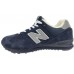 Кроссовки New Balance 574 Classic мужские замшевые синие