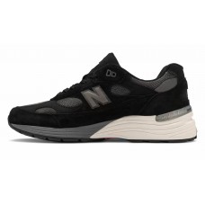 Кроссовки New Balance 992 замшевые черные