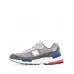 Кроссовки New Balance 992 серые с красным и синим