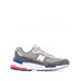 Кроссовки New Balance 992 серые с красным и синим