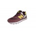 Кроссовки мужские New Balance 574 Classic бордово-желтые