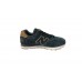 Кроссовки New Balance 574 Classic мужские Белые черные с желтым