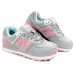 Кроссовки New Balance женские 574 серо-розовые