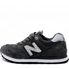 Мужские кроссовки New Balance 574 Shattered Pearl темно-серые