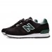 Кроссовки New Balance 670 черные с зеленым 