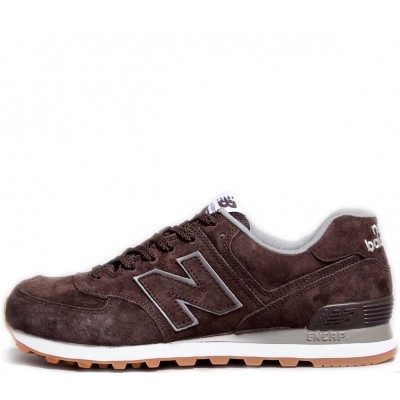 Кроссовки New Balance ml574lua коричневые