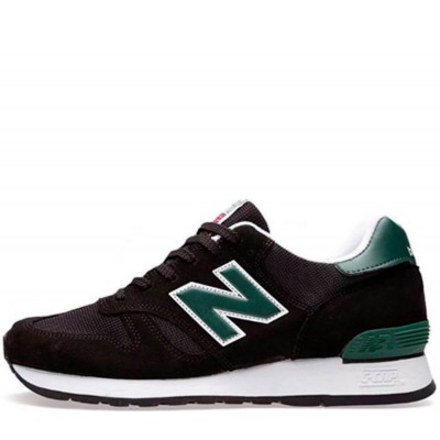 Кроссовки New Balance 670 черные с зеленым 