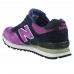 Кроссовки New Balance женские 574 без сетки Navy (Purple)