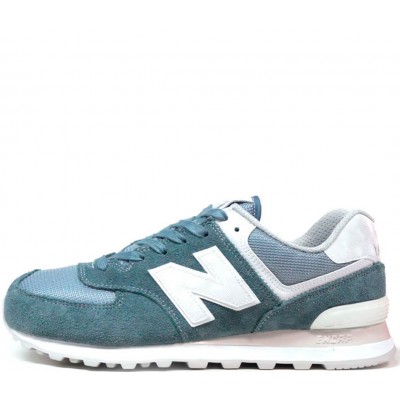 Кроссовки New Balance мужские 574  Azure белые