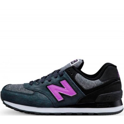 Кроссовки женские New Balance 574 Sharp Grey (Lilac)