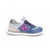 Кроссовки New Balance женские 574 сине-голубые