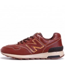 Мужские кроссовки New Balance 1400 кожаные бордовые