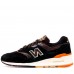 Кроссовки New Balance 997 черно-оранжевые 