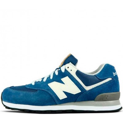 Кроссовки мужские New Balance 574 Classic Pack Blue (White)