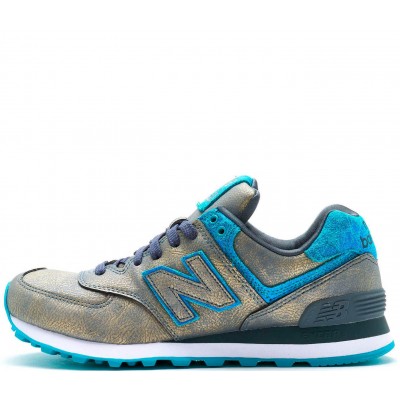 Кроссовки мужские New Balance 574 Grey (Blue)