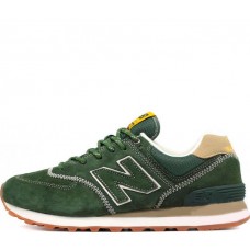 Кроссовки женские New Balance 574 Green (Beige)