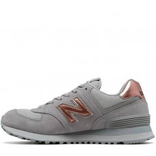 Кроссовки New Balance женские 574 бронзово-серые