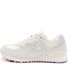 Кроссовки женские New Balance 574 Shattered Pearl бежевые