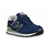 Мужские кроссовки New Balance 574 без сетки Blue