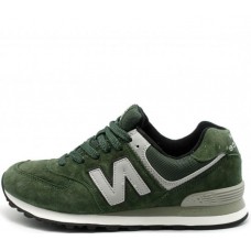 Кроссовки New Balance женские 574 без сетки Green