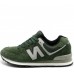 Кроссовки New Balance женские 574 без сетки Green