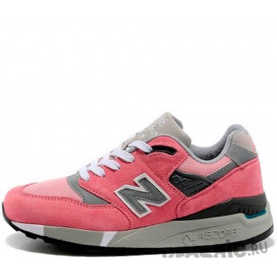 Кроссовки New Balance 998 розово-серые