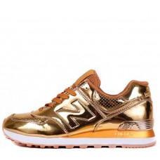 Кроссовки New Balance женские 574 Gold Lacquer