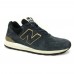 Кроссовки New Balance 996 без сетки Dark Blue (Gold)