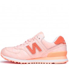 Кроссовки New Balance женские 574 оранжевые