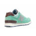 Кроссовки New Balance женские 574 Premium зеленые