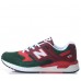 Кроссовки New Balance 530 зеленые с красным 