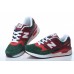 Кроссовки New Balance 530 зеленые с красным 