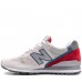 Кроссовки New Balance 996 серые с красным 