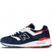 Кроссовки New Balance 997 темно-синие с красным