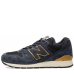 Кроссовки New Balance 996 с сеткой Dark Blue (Gold)