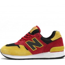 Кроссовки New Balance 670 красные с желтым 