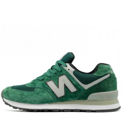 New Balance кроссовки 574 NYC зеленые