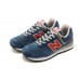 Кроссовки New Balance 574 мужские красно-синие 